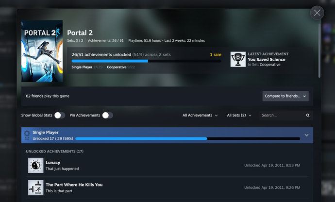 Steam's Achievement Sets Beta Aims To Stop New Content Breaking Your Completion Status featured image for Haven gaming news, sourced from Eurogamer