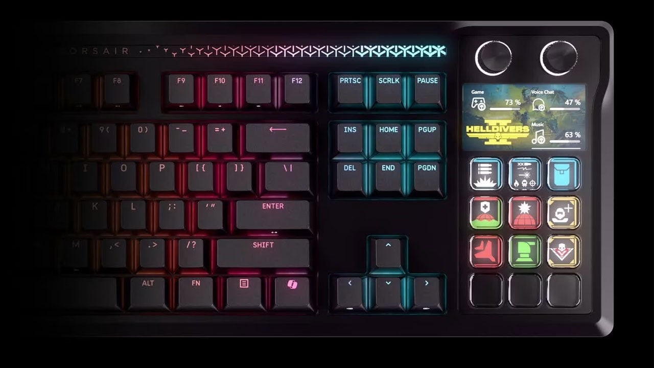 Corsair's GALLEON 100 SD Is The Ultimate Streaming Gamer's Keyboard, And It's On Sale Today featured image for Haven gaming news, sourced from IGN